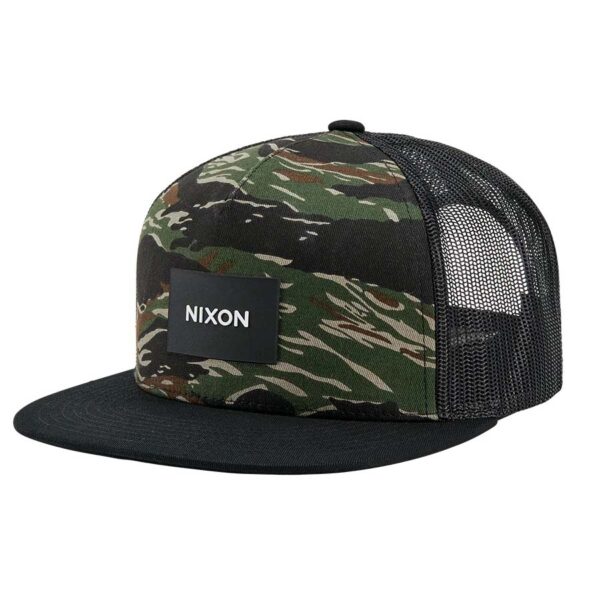 NIXON TEAM TRUCKER HAT tiger camo.Nixon baseball sapkák , kalapok ,egyéb kiegészítők a www.checkroom.hu weboldalon .C2167-2351-00 .