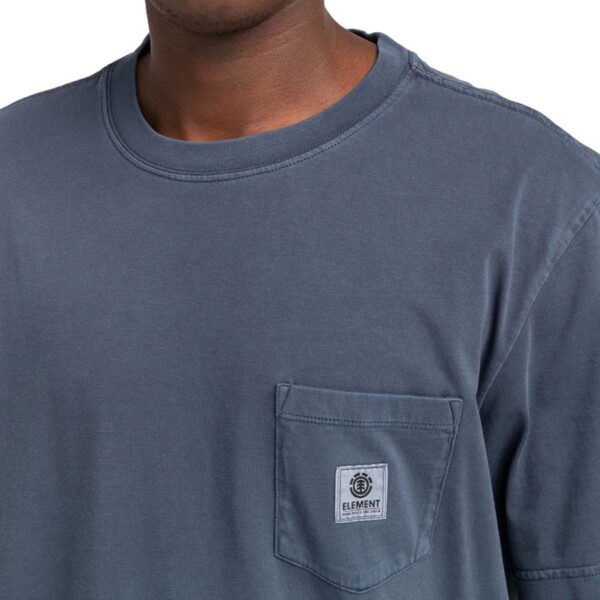 Element Basic Pocket Pigment póló blue nights
