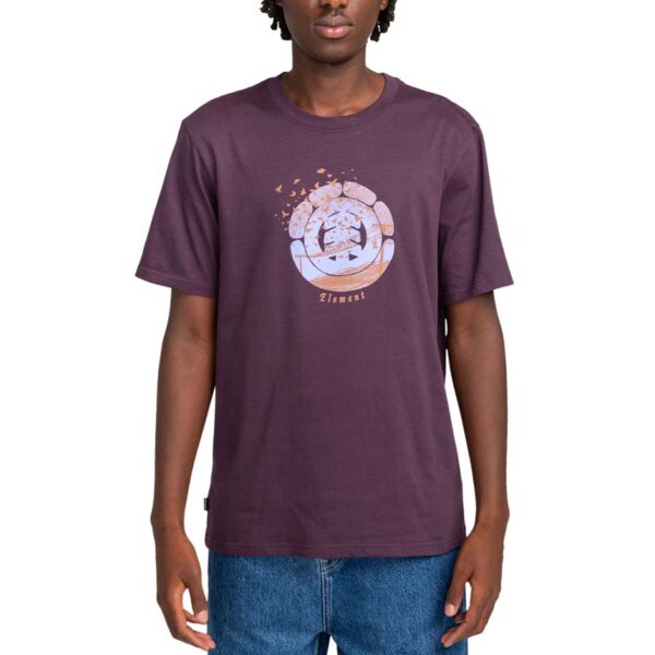 Element Flock póló plum perfect