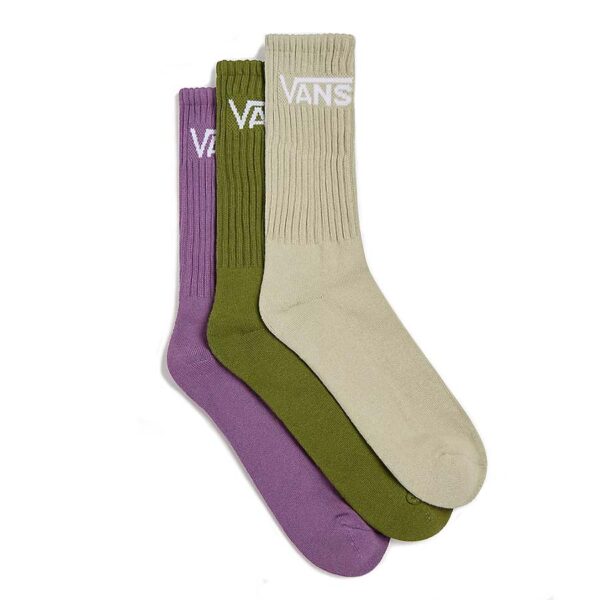 Vans Classic Crew 3 pár zokni pesto