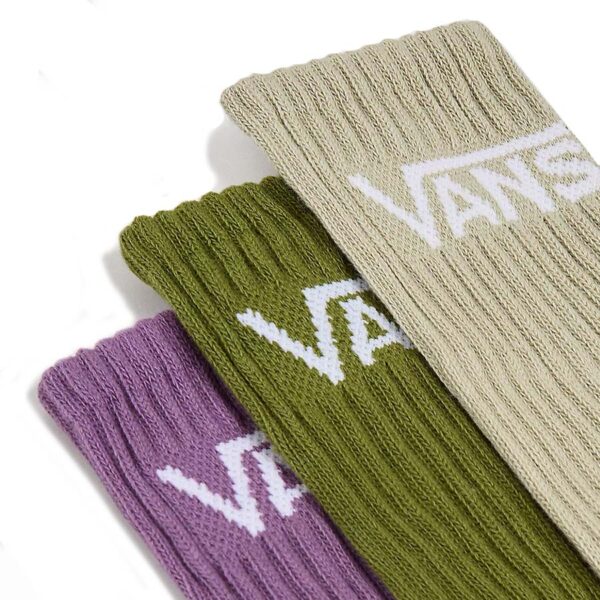 Vans Classic Crew 3 pár zokni pesto
