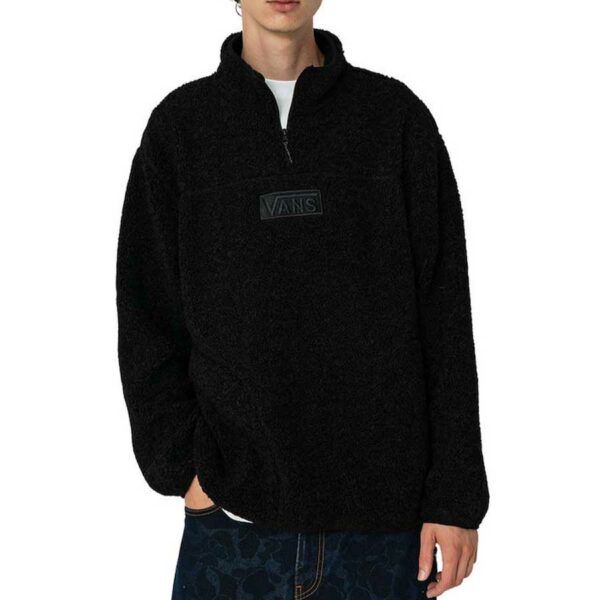 Vans Boxed Sherpa Zip pulóver fekete színben.