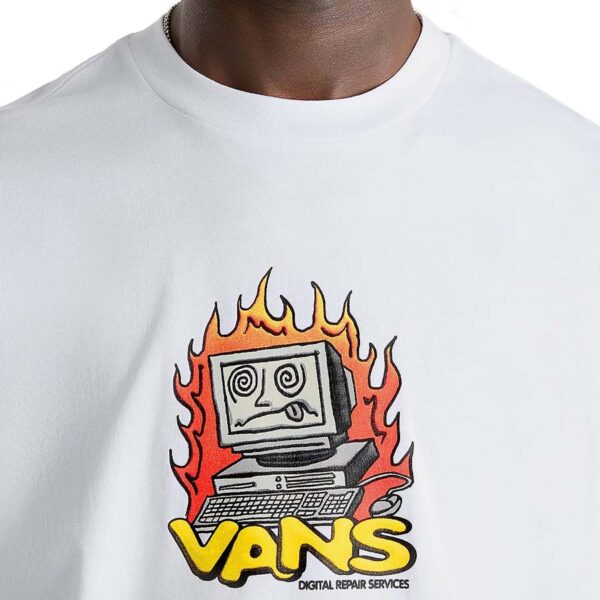 Vans Digital Repair póló fehér színben