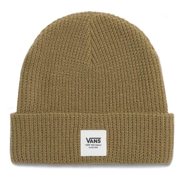 Vans Waffle Cuff téli sapka oliva színben