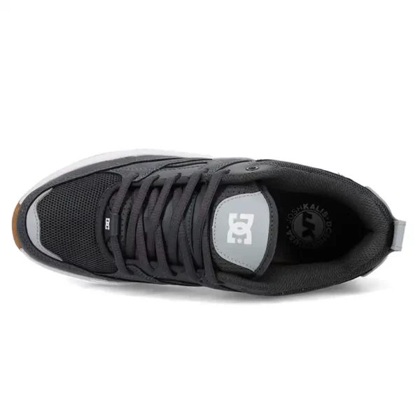 Dc Ascend cipő dark grey white szürke színben.