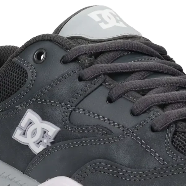 Dc Ascend cipő dark grey white szürke színben.