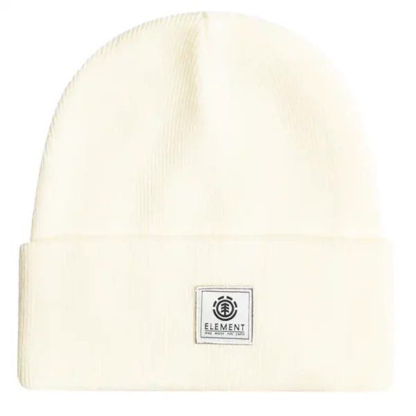 Element Dusk téli sapka off white fehér színben.