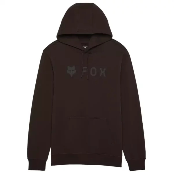 Fox Absolute Fleece kapucnis pulóver cocoa brown barna színben.