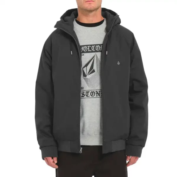 Volcom Hernan 10K kabát fekete színben.