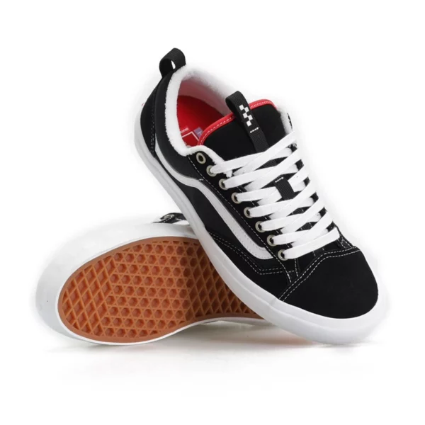 Vans Skate Old Skool 36+ fekete színű gördeszkás cipő – ikonikus stílus modern frissítésekkel.