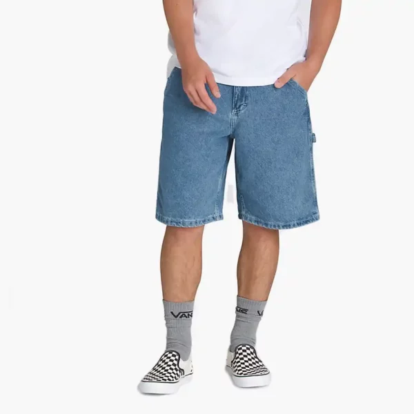 Vans Drill Chore Loose farmer rövidnadrág stone wash - világos kék színben.