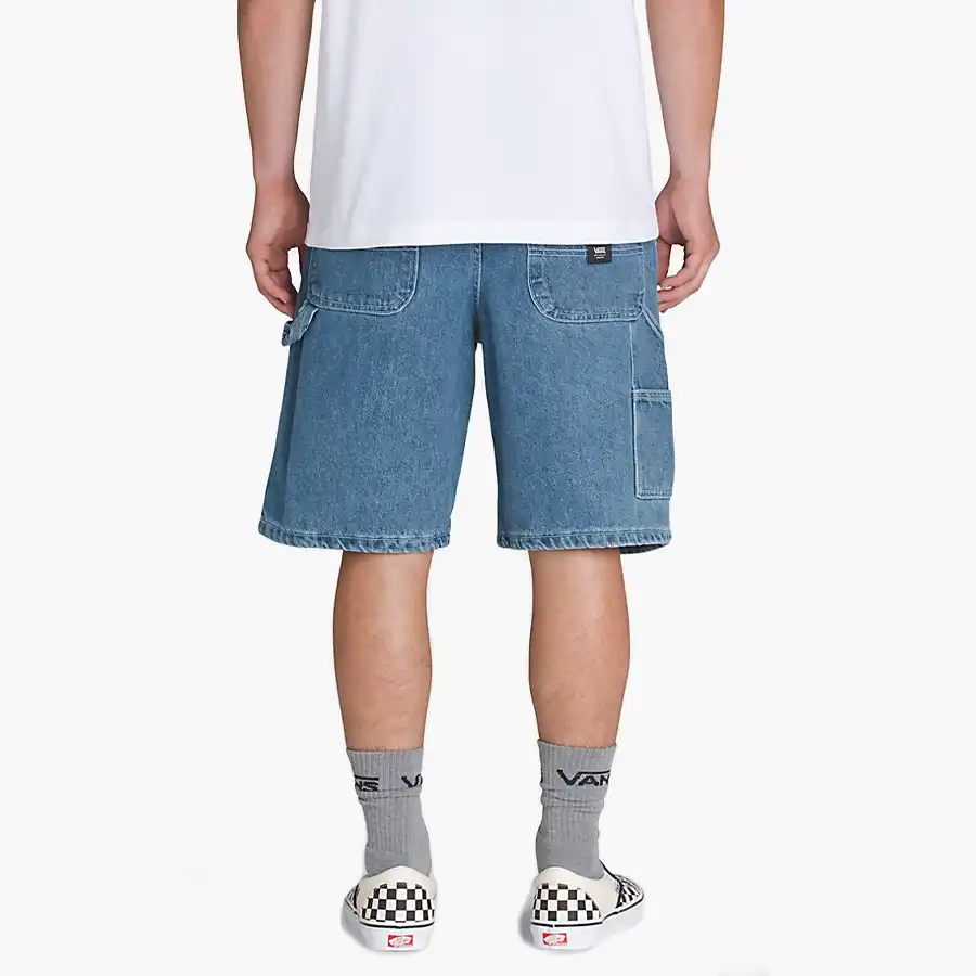 Vans Drill Chore Loose farmer rövidnadrág stone wash - világos kék színben.