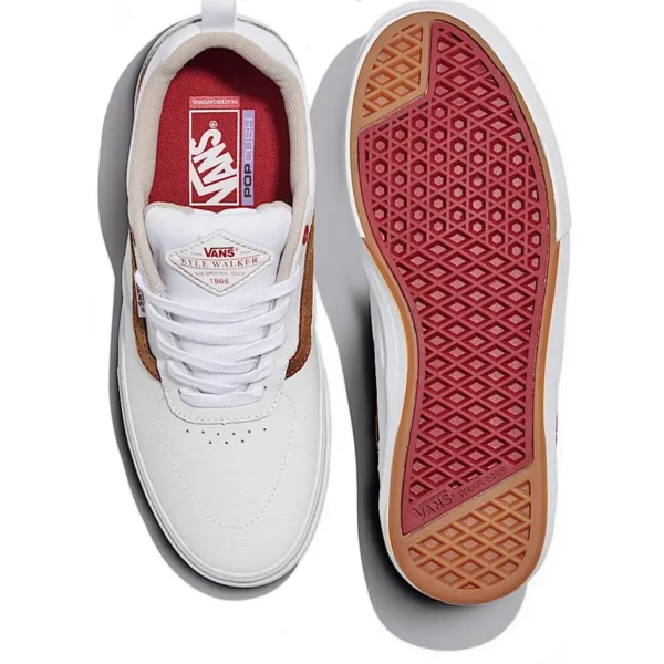 Vans Kyle Walker signature gördeszkás cipő fehér színben – tartósság, stabilitás és kényelem.