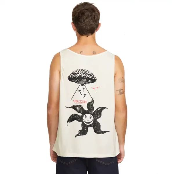 Volcom Rygalski Tank Top – Könnyű, prémium pamutkeverékből, egyedi Filip Rygalski grafikával.