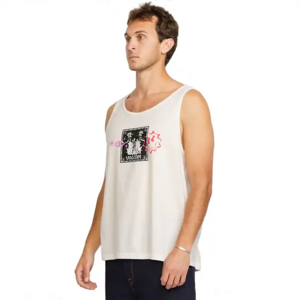 Volcom Rygalski Tank Top – Könnyű, prémium pamutkeverékből, egyedi Filip Rygalski grafikával.