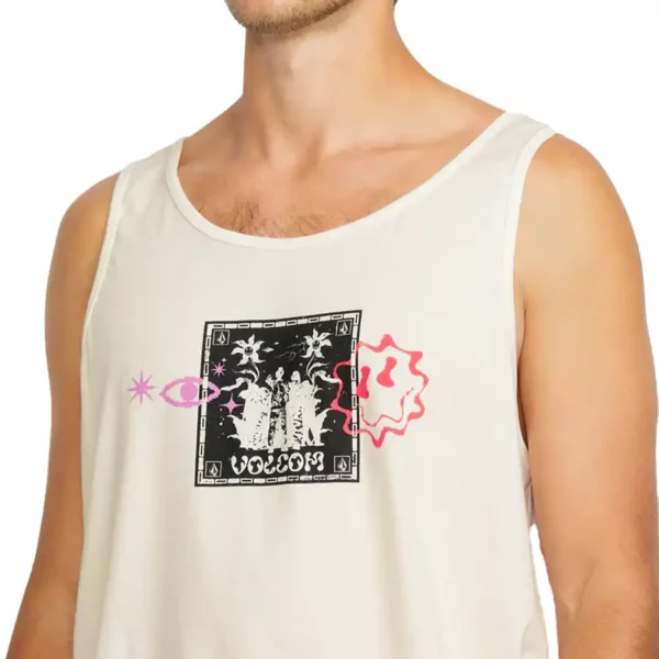 Volcom Rygalski Tank Top – Könnyű, prémium pamutkeverékből, egyedi Filip Rygalski grafikával.