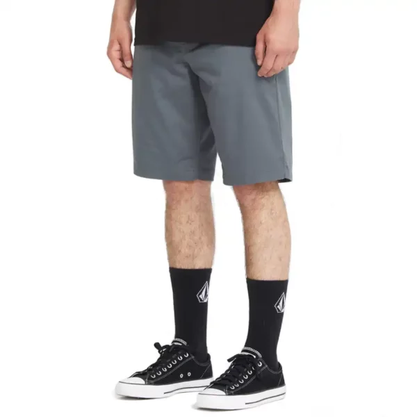 Volcom Frickin Modern Stretch rövidnadrág dark slate kék színben.