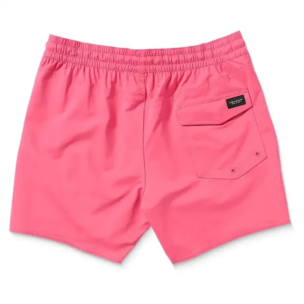 Volcom Lido Solid Trunk fürdőnadrág 16 neon pink