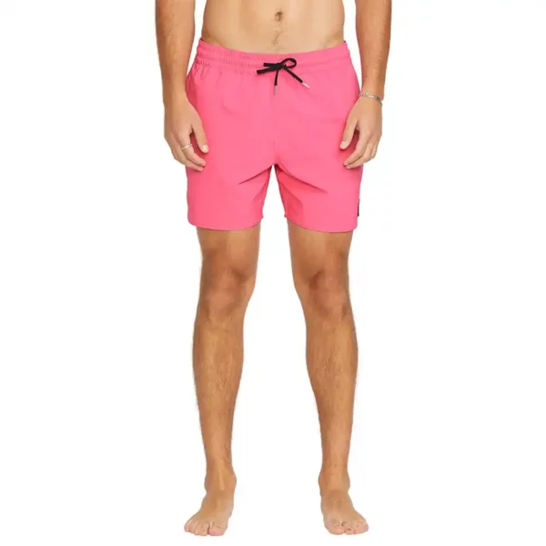 Volcom Lido Solid Trunk fürdőnadrág 16 neon pink