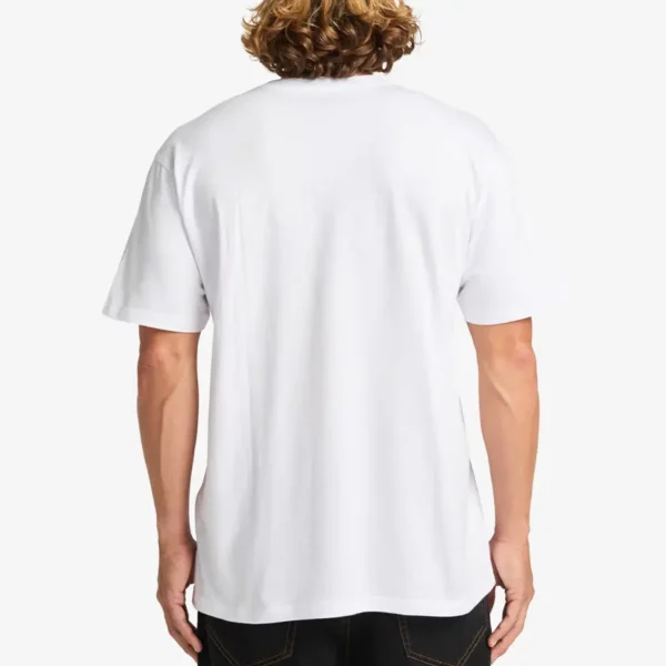 Billabong Arch Crew white - fehér póló kis hímzett logóval a mellkason