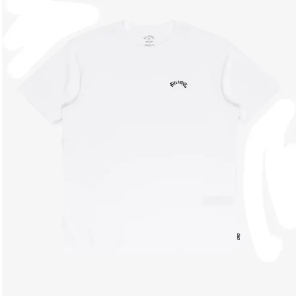 Billabong Arch Crew white - fehér póló kis hímzett logóval a mellkason