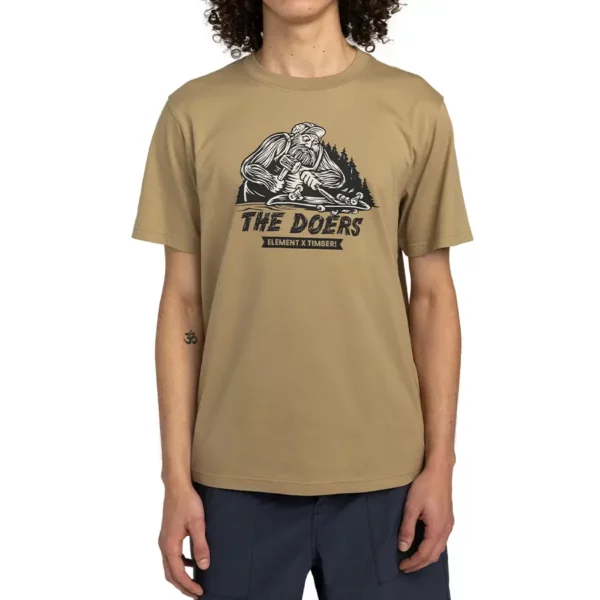 Element Timber Shaper póló khaki - Image 2