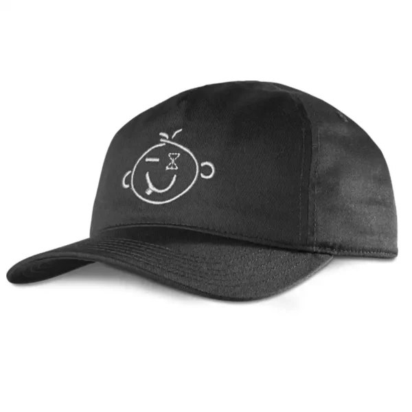 Etnies x Sour Strapback sapka fekete színben, hímzett logóval és állítható pamutpánttal