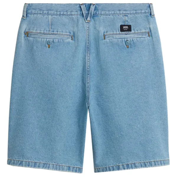 Vans Authentic Chino Loose pleated denim rövidnadrág stone wash blue - Image 2