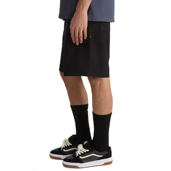 Vans Fatigue Loose fekete rövidnadrág ripstop anyagból, cargo stílusú zsebekkel