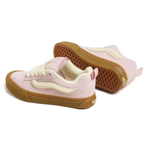 Vans Knu Skool cipő gum sepia rose - rózsasznű vans női cipő gum talppal.