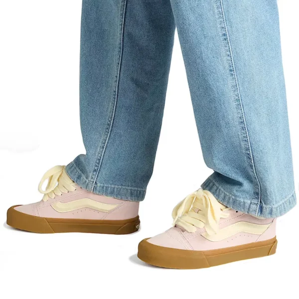 Vans Knu Skool cipő gum sepia rose - rózsasznű vans női cipő gum talppal.