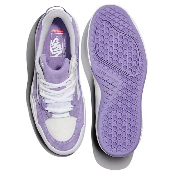 Vans Skate 2 Wayvee cipő – légáteresztő hálós felsőrész, PopCush™ talpbetét és Wafflecup™ szerkezet a maximális teljesítményért lila színben.