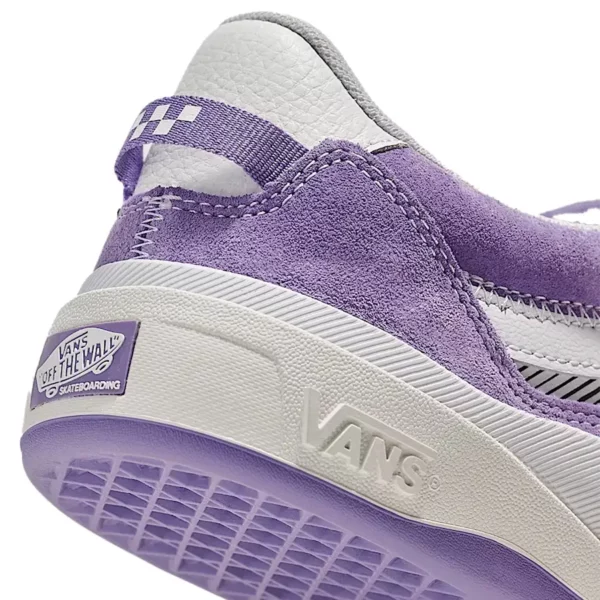 Vans Skate 2 Wayvee cipő – légáteresztő hálós felsőrész, PopCush™ talpbetét és Wafflecup™ szerkezet a maximális teljesítményért lila színben.