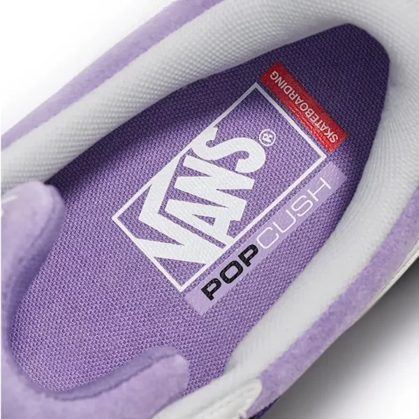 Vans Skate 2 Wayvee cipő – légáteresztő hálós felsőrész, PopCush™ talpbetét és Wafflecup™ szerkezet a maximális teljesítményért lila színben.