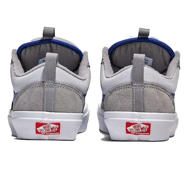 Vans Skate Old Skool 36+ grey blue - szürke színű cipő kék stripe logoval. Gördeszkás cipő – ikonikus stílus modern frissítésekkel.