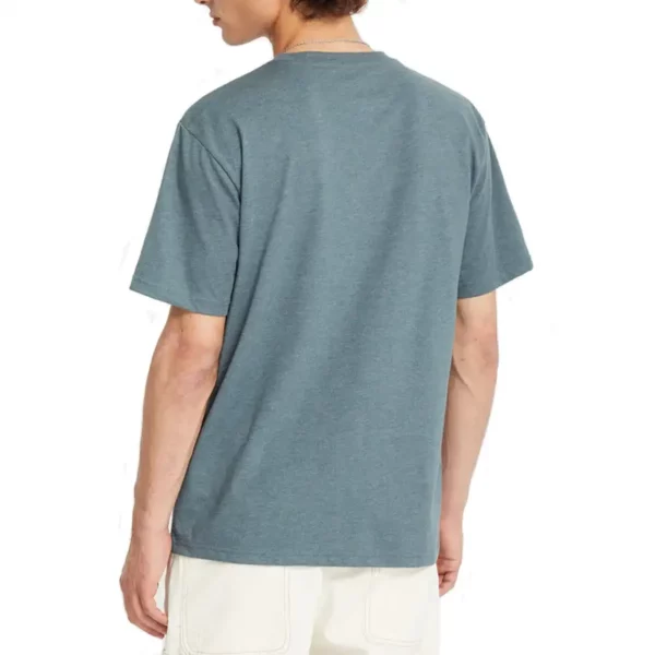 Volcom Circle Blanks póló dark slate - koszos kék színben.