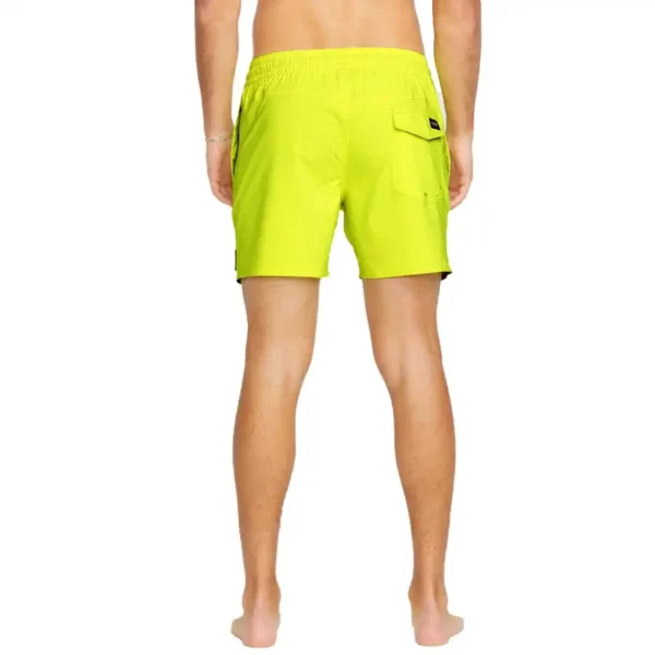 Volcom Lido Solid Trunk fürdőnadrág 16 tennis ball -neon sárga színben.