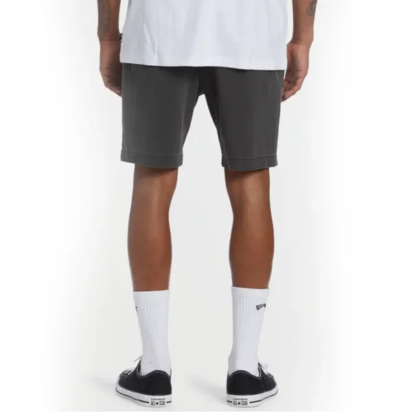 Billabong Crossfire Hybrid rövidnadrág wave washed black színben, vízlepergető anyagból