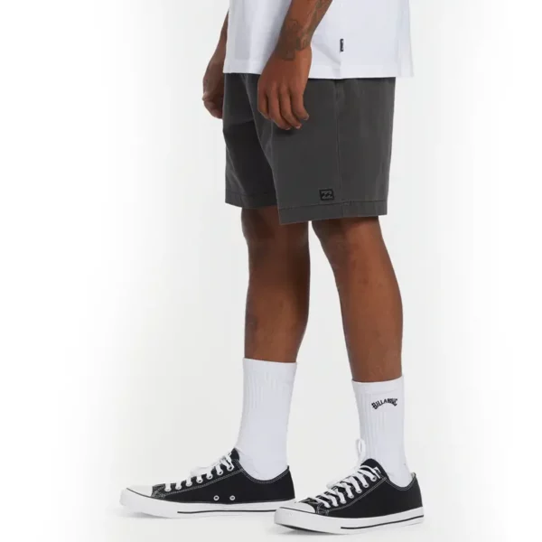 Billabong Crossfire Hybrid rövidnadrág wave washed black színben, vízlepergető anyagból