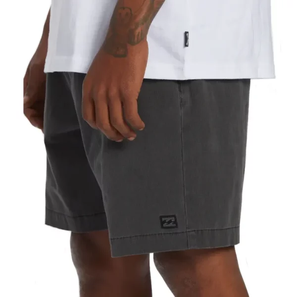 Billabong Crossfire Hybrid rövidnadrág wave washed black színben, vízlepergető anyagból