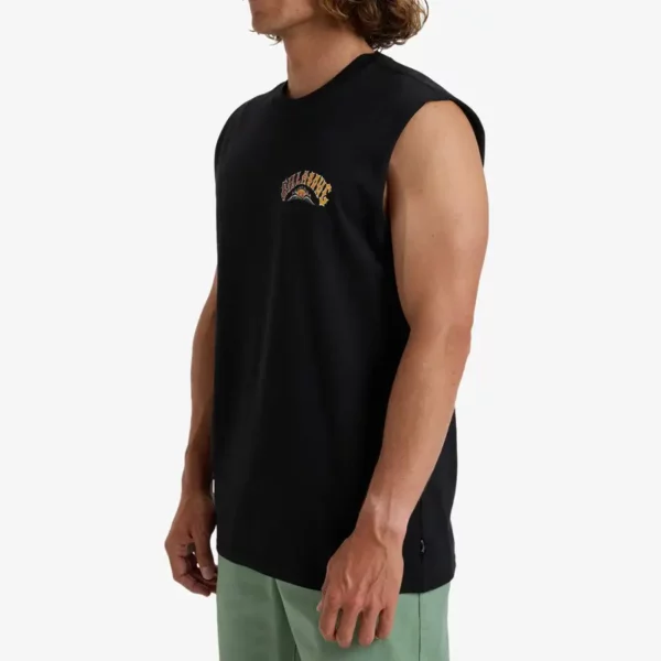Billabong Venice Muscle trikó fekete színben, elöl -hátul nyomott grafikával