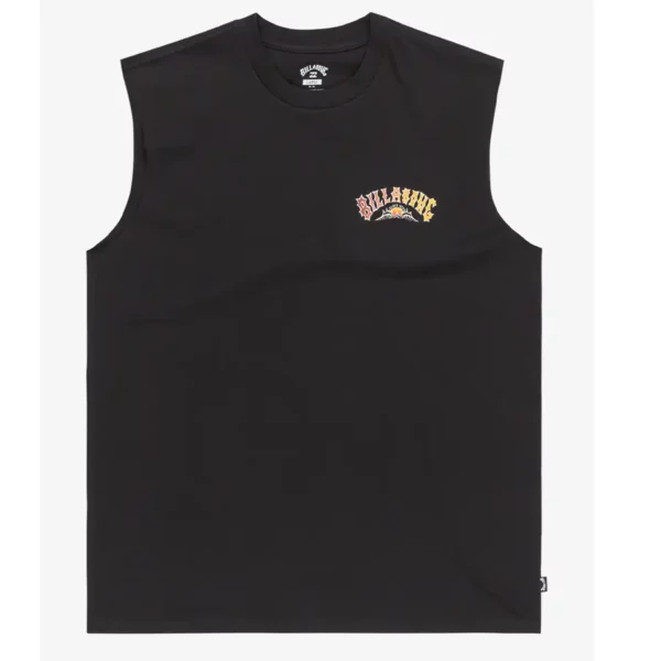Billabong Venice Muscle trikó black - fekete színben, elöl -hátul nyomott grafikával