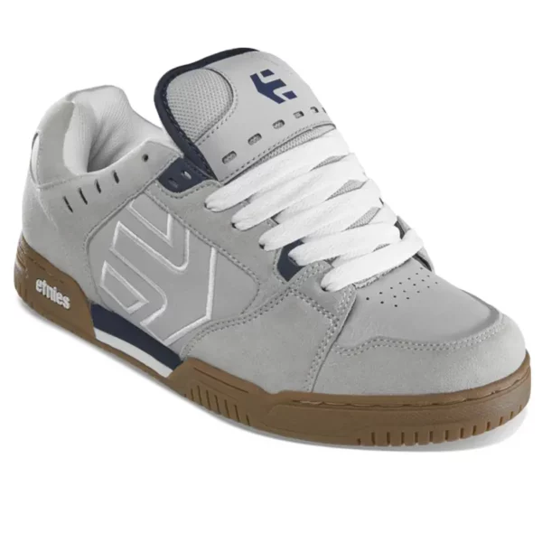 Etnies Faze cipő szürke-gumi színben, párnázott nyelvvel és old school dizájnnal
