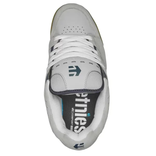Etnies Faze cipő szürke-gumi színben, párnázott nyelvvel és old school dizájnnal