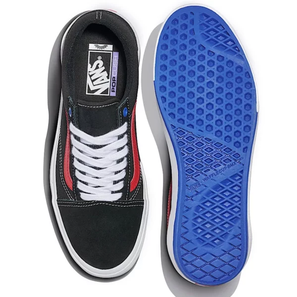 Vans BMX Old Skool cipő fekete színben – strapabíró Wafflecup BMX talpkialakítás és DURACAP™ megerősítés a maximális teljesítményért.