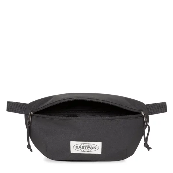 Eastpak Bumbag Large övtáska Washed Dark Black színben, nagy méretű, vízlepergető kialakítású modell