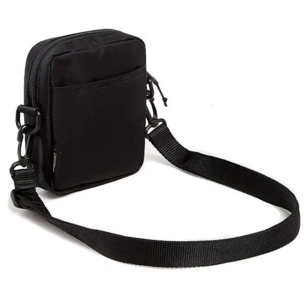 Vans Bail Shoulder Bag válltáska fekete színben, Cordura ripstop anyagból, kompakt méretű, állítható vállpántta