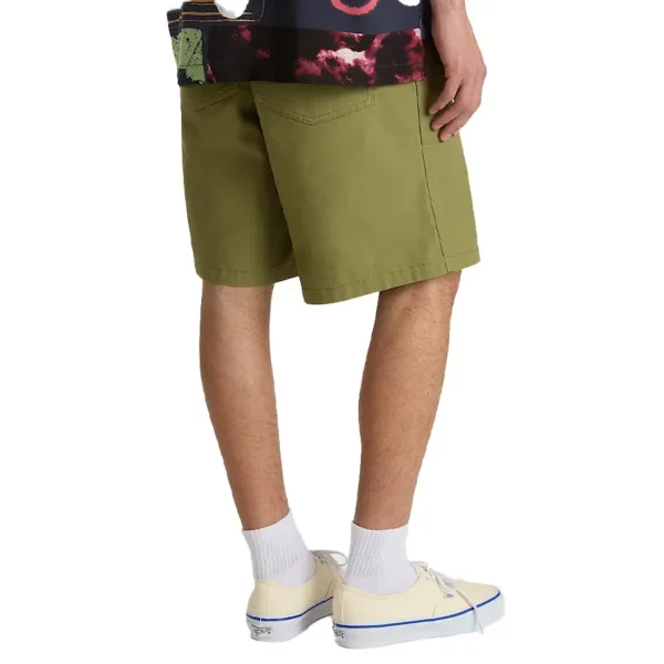 Vans Fatigue Loose zöld rövidnadrág ripstop anyagból, cargo stílusú zsebekkel