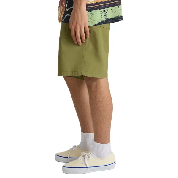Vans Fatigue Loose zöld rövidnadrág ripstop anyagból, cargo stílusú zsebekkel