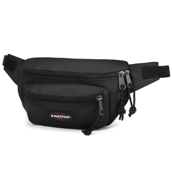 Eastpak Doggy Bag övtáska fekete, 3 rekesszel, praktikus és strapabíró
